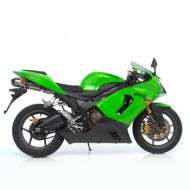 LeoVince SBK Factory SBK FACTORY EVOII CARBON W/ CARBON END CAP: 2005-2006 KAWASAKI ZX-6R 636 NINJA