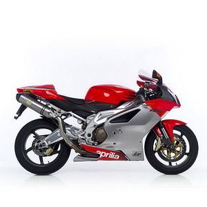 RSV 1000R SBK FACTORY EVOII Ti w/ CARBON END CAP HIGH MOUNT