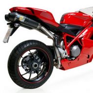 LeoVince SBK Factory SBK FACTORY EVOII FULL SYSTEM CARBON W/ CARBON END CAP: 2008-2009 DUCATI 848