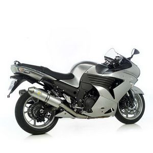 LeoVince SBK Oval SBK OVAL EVOII ALUMINUM WITH CONICAL END CAP: 2006-2010 KAWASAKI ZX-14R